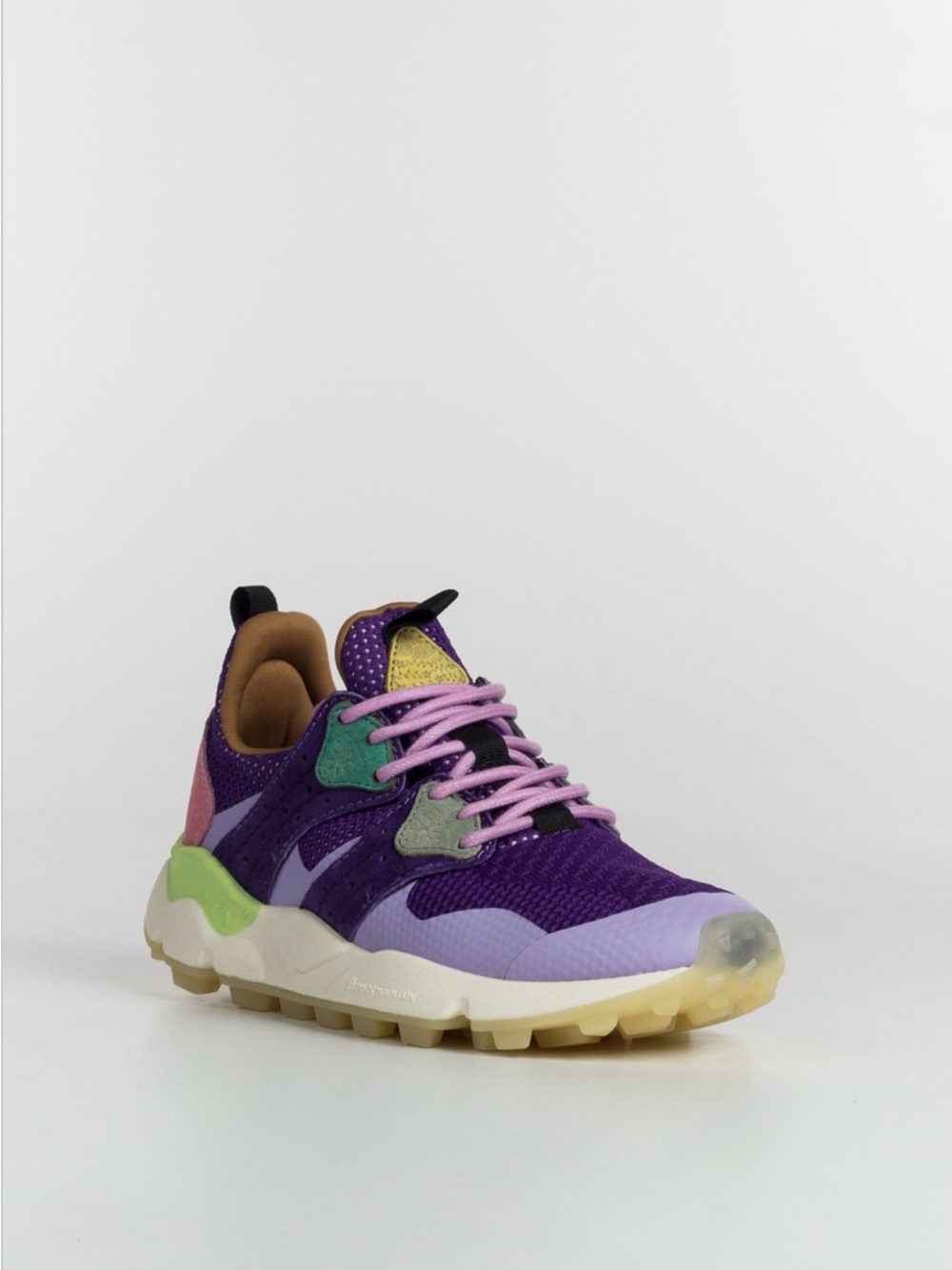 Flower Mountain Yamabushi Trail Sneakers Purple Multi Women’s Size 6.5 - Picture 2 of 10